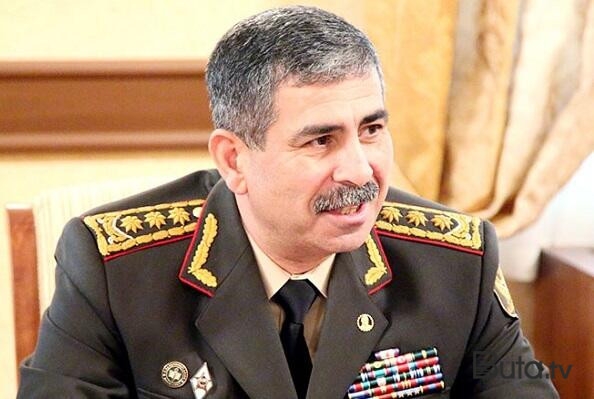 Zakir Həsənov Bekbolotovla hərbi əməkdaşlığı müzakirə etdi  