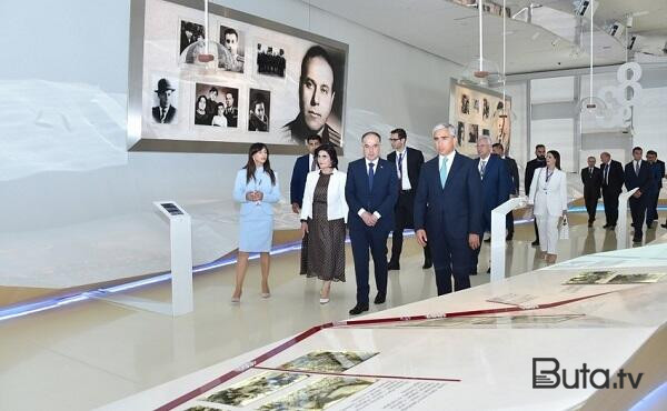  Bayram Beqay Heydər Əliyev Mərkəzi ilə tanış oldu  