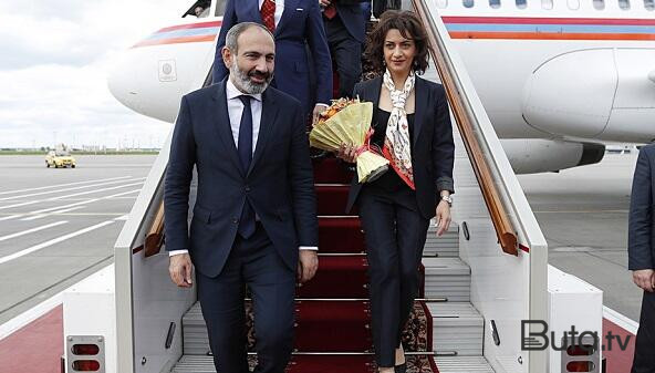  Paşinyan Gürcüstana gedir  