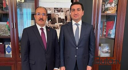  Hacıyev Cahid Bağçı ilə Şuşa Bəyannaməsindən danışdı  