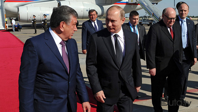 Putin Özbəkistan prezidentini təbrik etdi  
