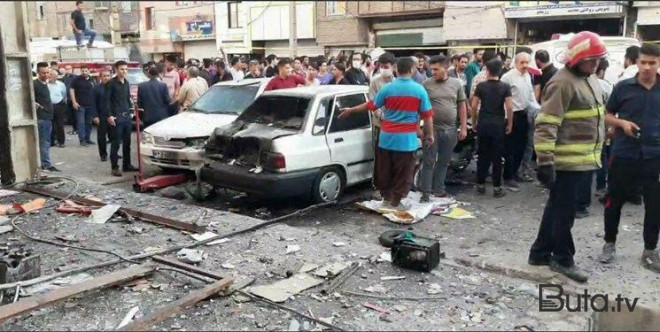  İranda partlayış: 4 hərbçi yaralandı  
