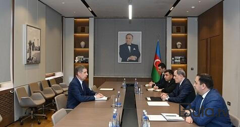  Bayramov Rusiyanın yeni səfiri ilə görüşdü  