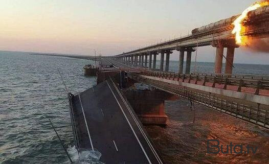  Ukrayna yenə bunu bacardı: Krım körpüsünə hücum...  