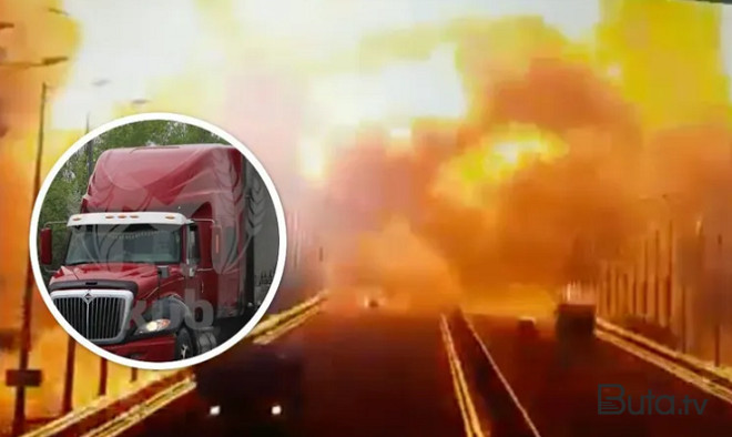  Krım körpüsü belə vuruldu - Video  