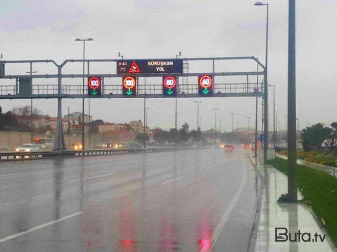  Bu yollarda sürət həddi azaldıldı  