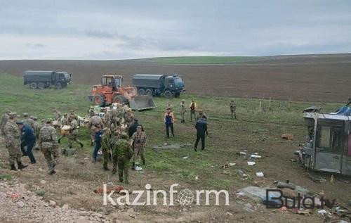  Qazaxıstan Rusiya ilə sərhəddə təlimə başladı  