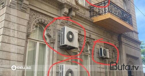  Bakıda tarixi abidəyə edilən müdaxilənin qarşısı alındı - Foto  