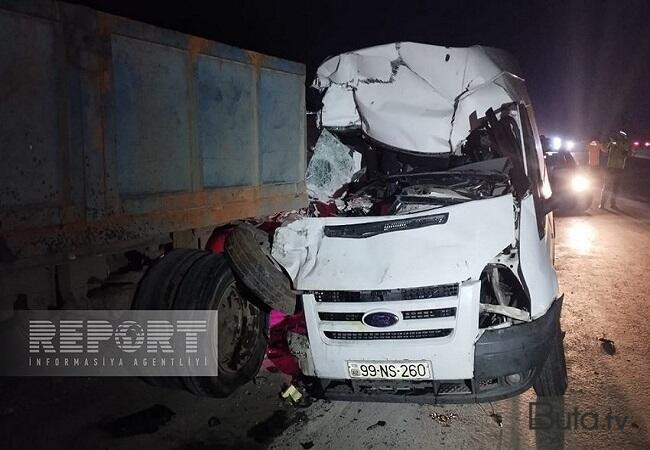  Şabranda mikroavtobus aşdı: 6 yaralı var  
