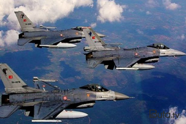  Türk qırıcısı İraqın şimalını bombaladı - Video  