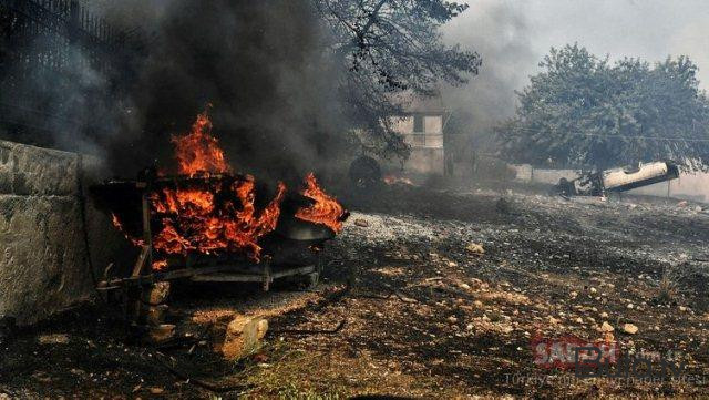  Yunanıstanda dəhşətli meşə yanğını: Sakinlər təxliyə olundu  