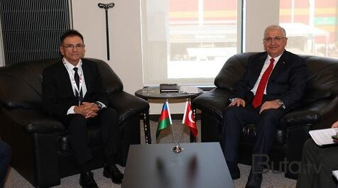  Mədət Quliyev Yaşar Gülərlə görüşdü - Foto  