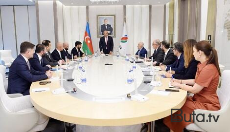  SOCAR-a yeni təyin olunan vitse-prezidentlərlə görüş - Foto  