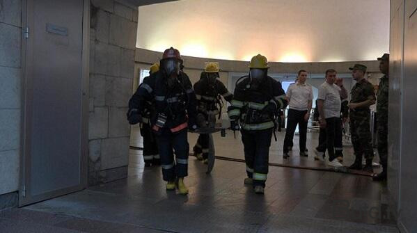  FHN metroda təlim keçdi - Video  