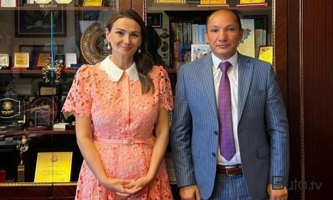  Paşayeva tanınmış sənətçilərlə görüşdü – Foto  