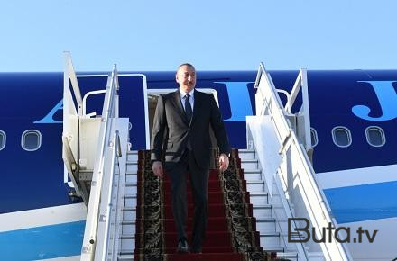  İlham Əliyev Türkiyəyə getdi  