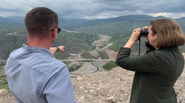  ABŞ səfiri Dığ kəndinə gəldi - Foto  