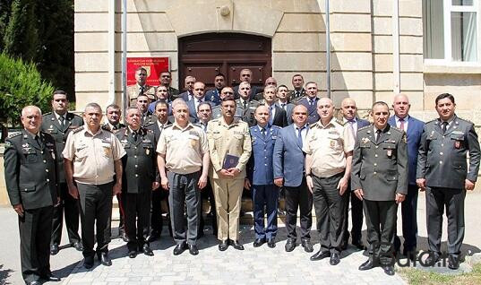  Milli Müdafiə Universitetində buraxılış mərasimi - Foto  