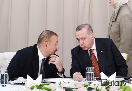  Ərdoğanın şərəfinə dövlət ziyafəti verilir  