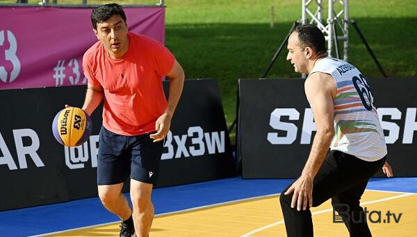  Nazirlər Şuşada basketbol oynadı - Foto  