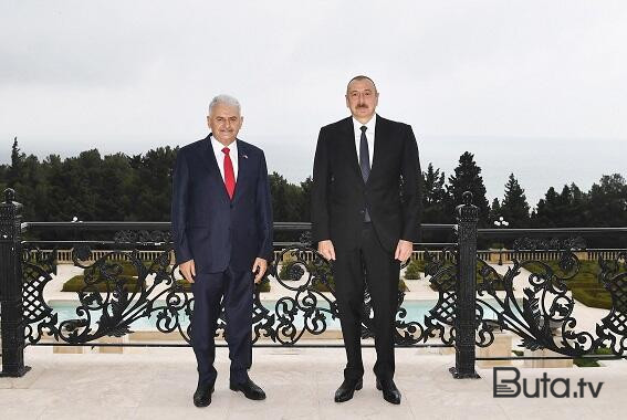  İlham Əliyev Binəli Yıldırımla görüşdü  
