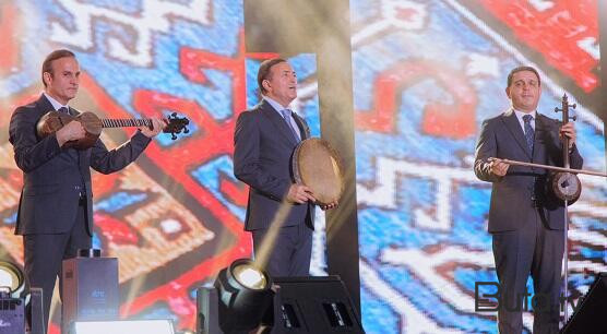  Abşeronda Milli Qurtuluş Günü münasibətilə konsert - Foto  