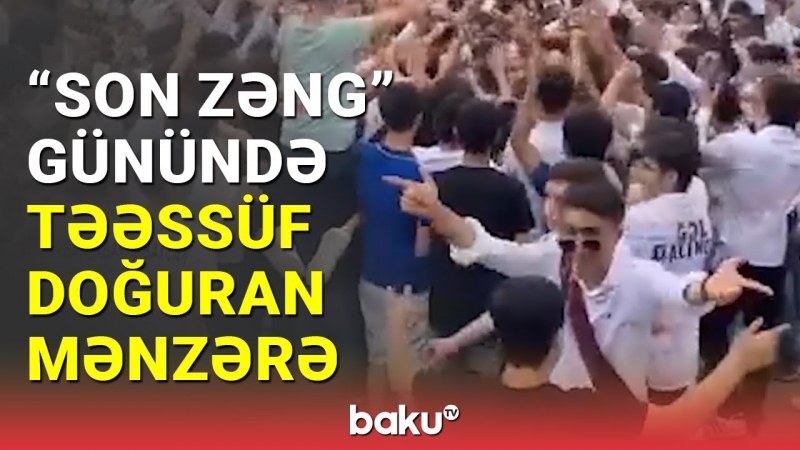  Məzunlardan “oğru aləmi” rəqsi - VİDEO 