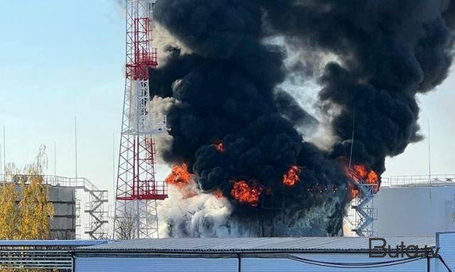  Rumıniyanın ən böyük neft emalı zavodunda güclü yanğın  
