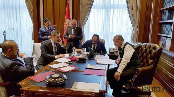  Ərdoğan Kalınla görüşdü, təfərrüat bəlli deyil  