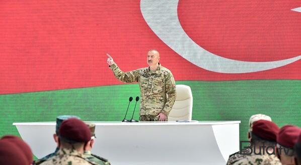  Prezidentin Silahlı Qüvvələr Günü paylaşımı - Foto  