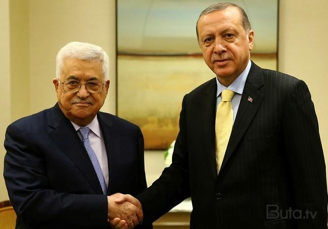  Ərdoğan Fələstin lideri ilə danışdı  