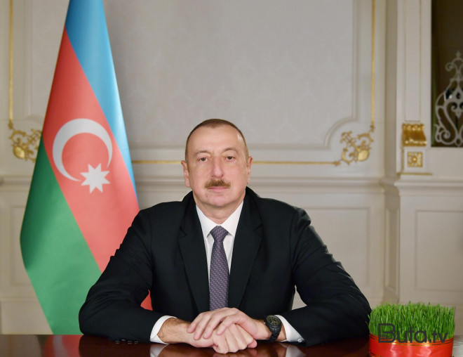  İlham Əliyev cibutili həmkarını təbrik etdi  