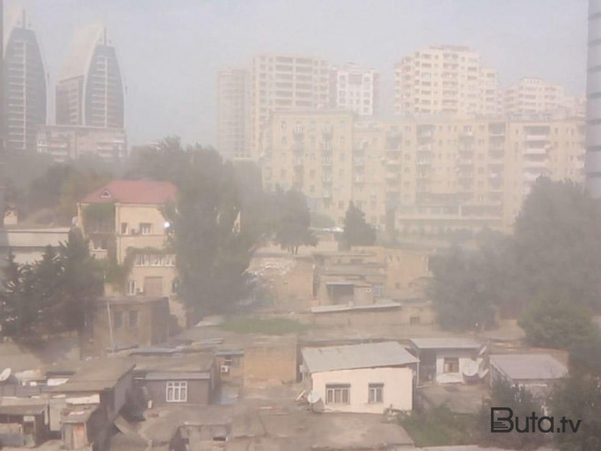  Bakıda havada tozun miqdarı normadan yüksəkdir  