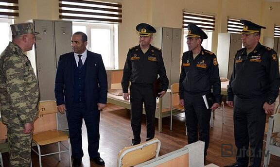  Ombudsman Aparatının nümayəndələri hərbi hissədə - Foto  