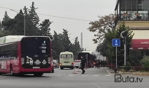  Bu küçədə avtobus zolağı zəbt edildi - Foto  