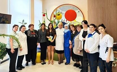  Leyla Əliyeva Erkən Müdaxilə Mərkəzində - Foto  