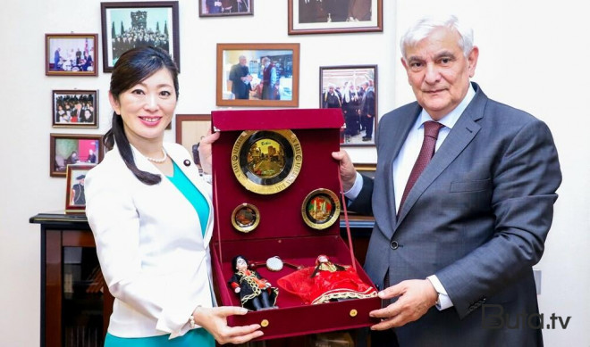  Kamall Abdulla Yaponiya XİN başçısının müavini ilə görüşdü  