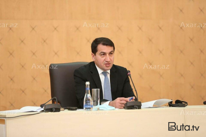  Prezidentin köməkçisi Pronkla görüşdü  