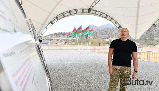  Prezident Şuşa Otel-Konqres Mərkəzi Kompleksinin açılışında  