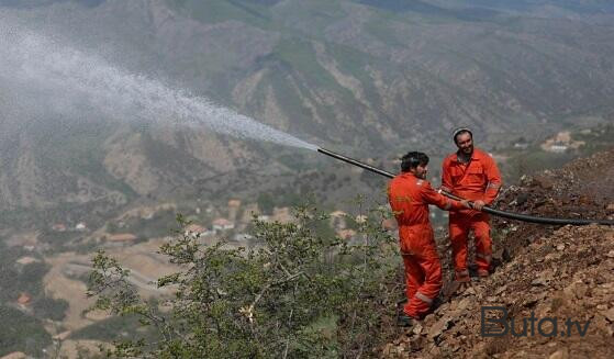  Laçında dağ yamacına 8900 metr uzunluğunda su xətti çəkildi  