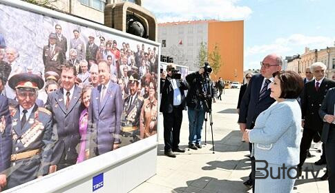  Rusiyada Heydər Əliyevlə bağlı sərgi açıldı - Foto  