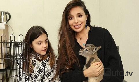  Leyla Əliyevanın zooparkdan paylaşımı - Foto  