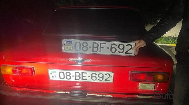  Polis hərəkətə keçdi: Maşın nömrəsinə müdaxilə...  