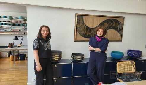  Abdullayeva ADR nazirinin nəvəsi ilə görüşdü - Foto  