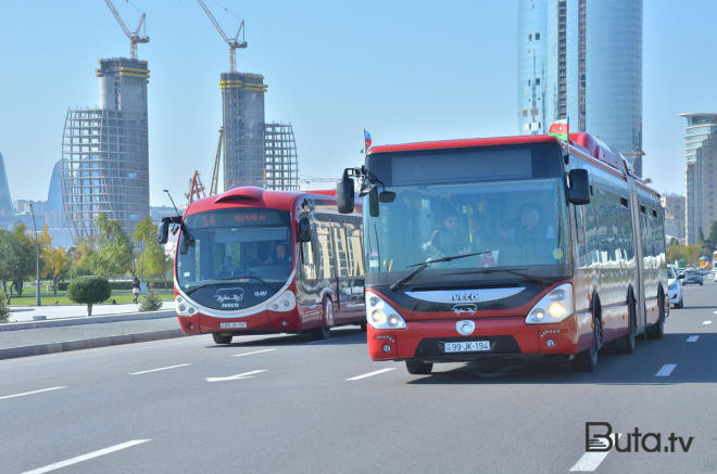 Bakıda bu avtobusların hərəkət sxemi dəyişdirildi  