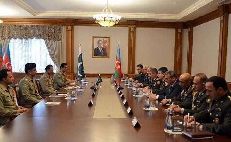  Həsənov pakistanlı generalla görüşdü - Video  