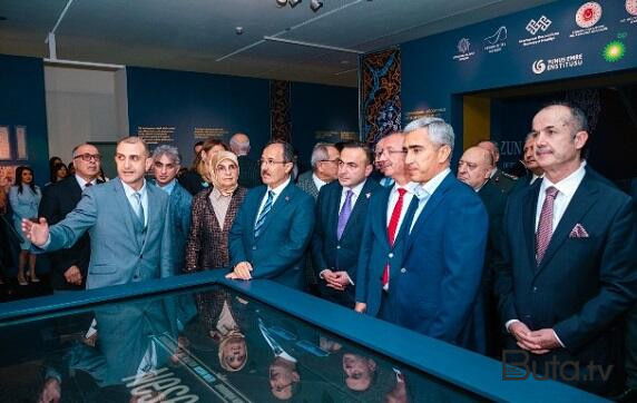  Uzun Həsənə həsr olunmuş sərginin açılışı oldu - Foto  