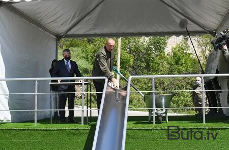  Şuşada 1 nömrəli tam orta məktəbin açılışı oldu  