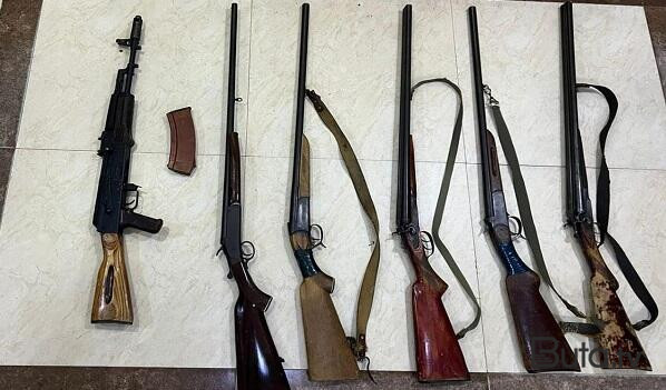  Polisə xeyli sayda silah təhvil verildi  