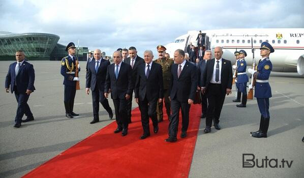  İraq prezidenti Bakıya səfərə gəldi  